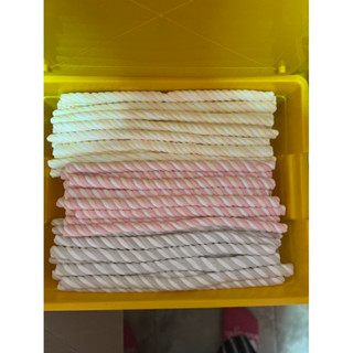 มาชเมลโลว์เส้นยาว 35ซม ฮาลาล100% เส้นละ7฿ 10แถม1