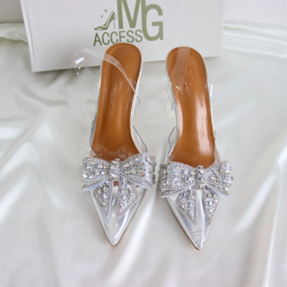 Mgaccess Belinda High Heels Shoes L02/03 รองเท้ารัดส้น