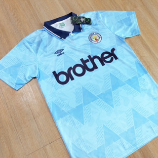 [RETRO]เสื้อฟุตบอลแมนซิตี้ Mancity ปี2023/24 เกรดแฟนบอล