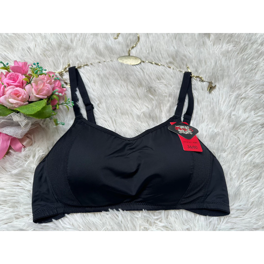 โนบรา No's Bra 3281 คัพ B ไร้โครง ฟองบาง ไซส์ 36-42 thumbnail 7