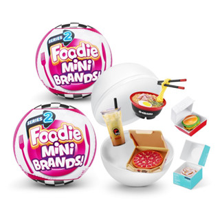 (ของแท้100%) 5 Surprise Foodie Mini Brands Series 2