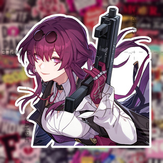 Kafka Sticker 2 PCS honkai star rail kafka สติกเกอร์ 2 แผ่น honkai star rail Game
