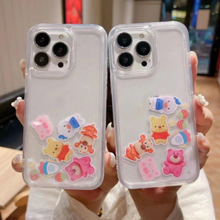 เคสตู้น้ำไอโฟน วิ้งน้องหมีน้ำผึ้ง พร้อมส่ง