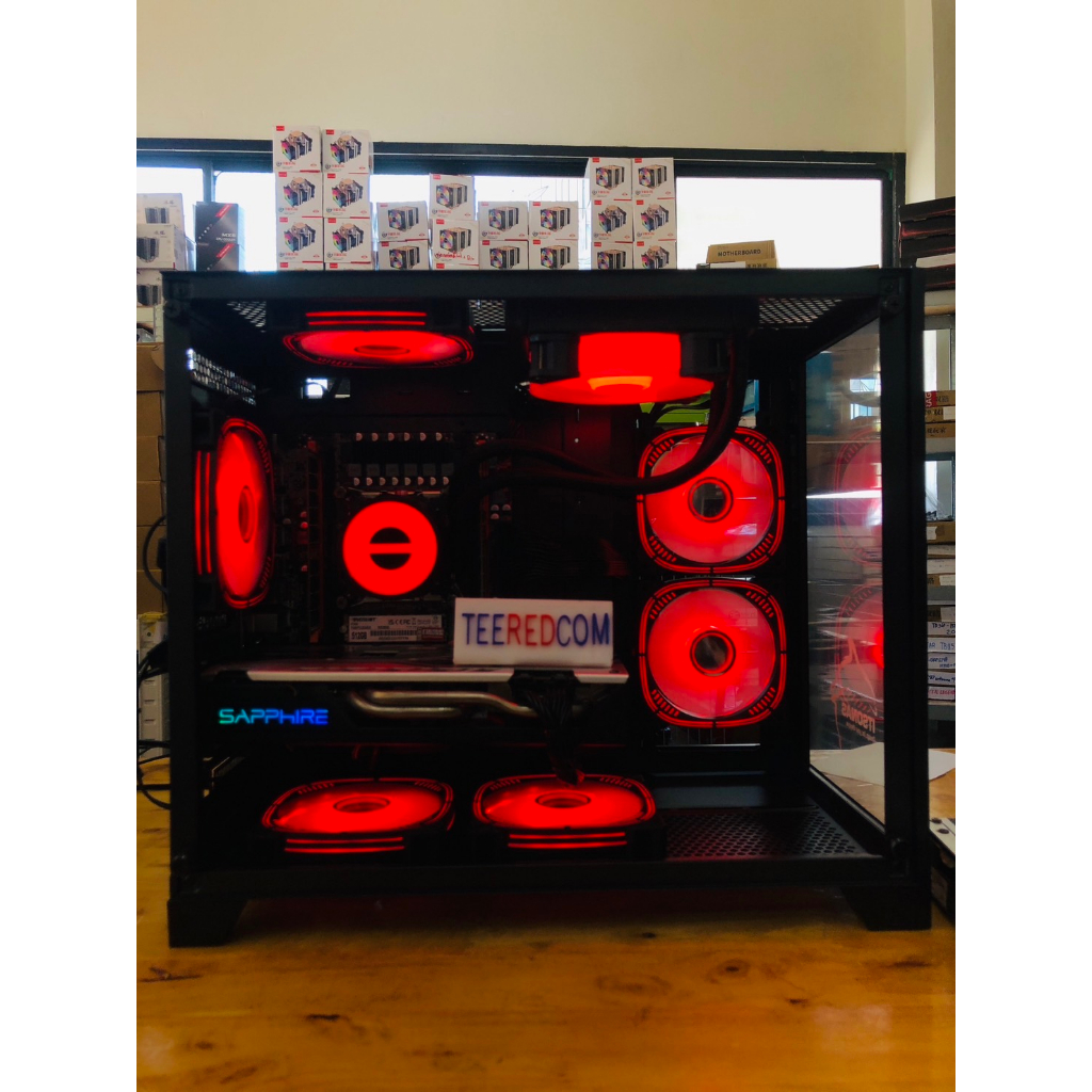 คอมพิวเตอร์ 18คอ36เทรด บอท ตัดต่อ เล่นเกมส์ INTEL xeon E5 2699V3 18C 36T RAM ECC DDR4 16G-128GB VGA 