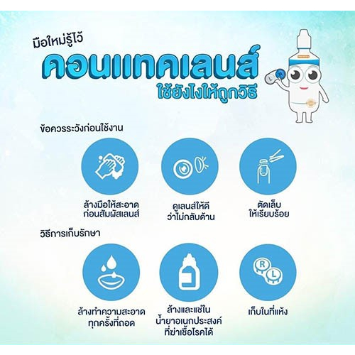 คอนแทคแลนส์สายตา Maxim Sofeye แบบใส (รายเดือน) ราคา ถูกที่สุด ดีลบีเคเค แกลเลอรีภาพที่ 7