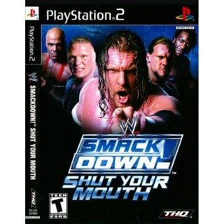 แผ่นเกมส์Ps2 - SmackDown Shut Your Mouth มวยปล้ำ (เก็บปลายทางได้)✅️