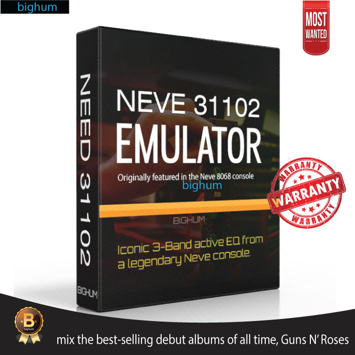 Need 31102 Neve EMU Console EQ v18.6 | windows / Mac