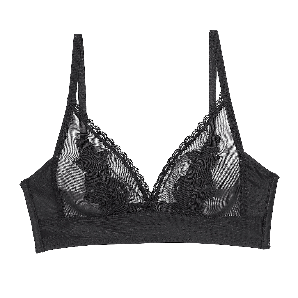 BSC Lingerie ชุดชั้นในลูกไม้เซ็กซี่ ไร้โครง ซีทรู รุ่น BB2372