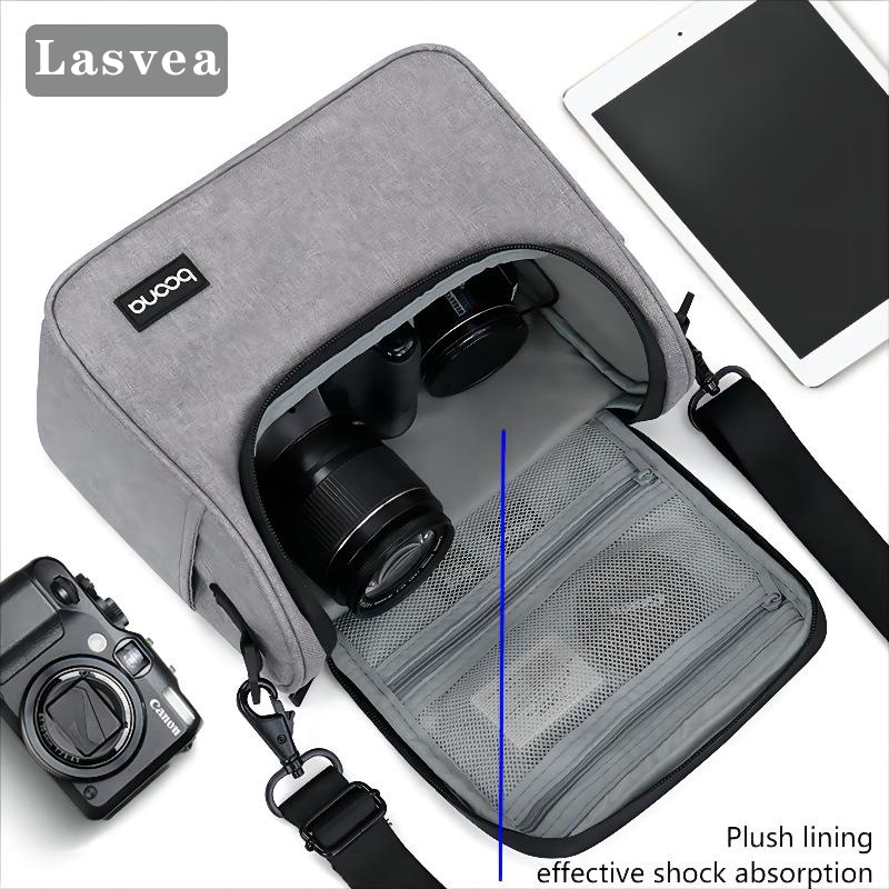 Lasvea พร้อมส่ง กระเป๋ากล้อง Camera Bag Dslr/Mirrorless Sony รุ่น D13 สำหรับ Sony Nikon Fuji Olympus คุณภาพดีมาก