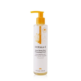 DERMA E แอนตี้-แอคเน่ แอคเน่ ดีพ พอร์ คลีนซิ่ง วอช - 175ml/6oz