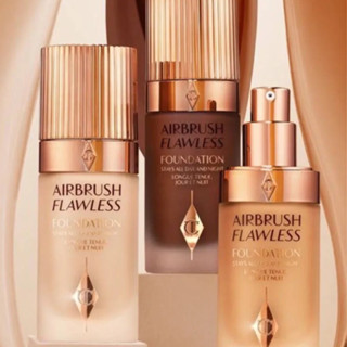 แบ่งขายรองพื้นบางเบา CHARLOTTES TILBURY AIRBRUSH FLAWLESS FOUNDATION STAY ALL DAY AND NIGHT