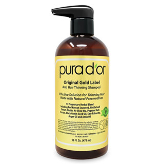 ถูกที่สุด!!! Pura Dor, Anti-Hair Loss Shampoo, 16 oz. (473 ml.)