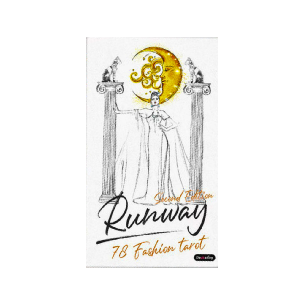 Runway Tarot II ไพ่ทาโรต์ รันเวย์ ไพ่ทาโรต์Runway ขอบสีส้ม DeckStiny  ไพ่ทาโรต์ ไพ่ทาโร่ ไพ่ทาโร่แท้