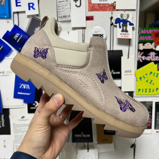 🇰🇷Reebok x Needles Beatnik Moc Modern Beige Extreme Purple HP2977  -พรีออเดอร์ - preorderoppa