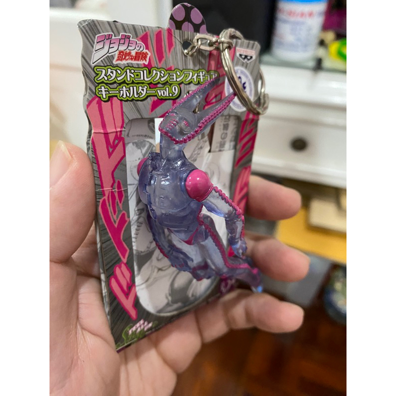 Banpresto 2011 JoJo's Bizarre Adventure Figure Keychain Vol.9 D4C ( User : Funny Valentine ) l พวงกุ