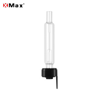 XMAX V3 Pro Glass Bubbler ข้อต่อแก้วแบบยาวมีกรองน้ำของแท้