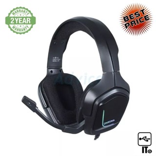 HEADSET (7.1) ONIKUMA K20 RGB BLACK/ORANGE ประกัน 2Y หูฟัง หูฟังเกมมิ่ง หูฟังเล่นเกม เฮดเซ็ท