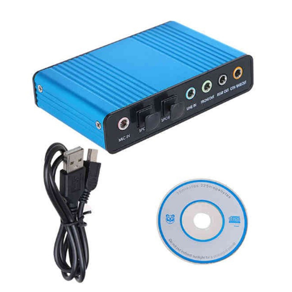 USB 5.1 Channel External Optical Audio Sound Card - Usb 6 Channel 5.1 External - รูปที่ 2