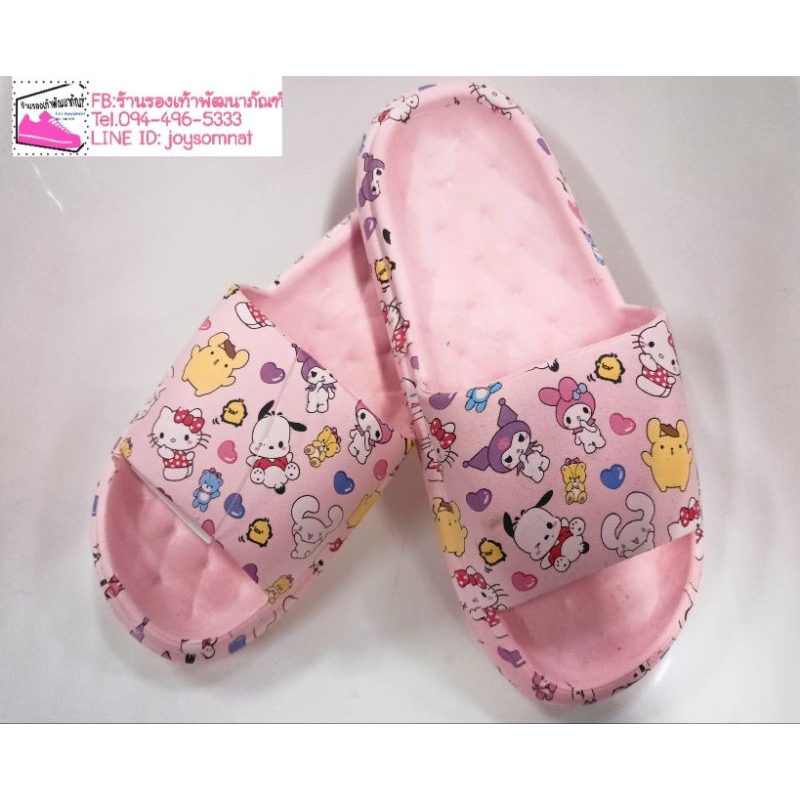 Sugus รองเท้าแตะ นิ่มมาก น่ารัก Sanrio พื้นโซฟา ขนาดปกติ เบอร์36-41