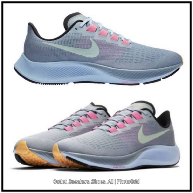 รองเท้า Nike Air Zoom Pegasus 37 Grey Unisex ชาย หญิง [ ของแท้💯 พร้อมส่งฟรี ]