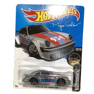 Hotwheels Porsche 934 Turbo RSR งานปีเก่า 2017 แพ็คหูบนขาด ของใหม่ ในแพ็ค