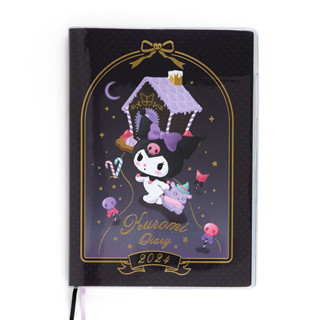 [Direct from Japan] Schedule Book 2024 / Sanrio KUROMI B6 Diary ( Block type ) Japan NEW