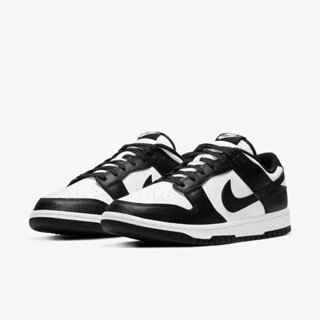 ของแท้100% Nike Dunk low white black รองเท้าผ้าใบ