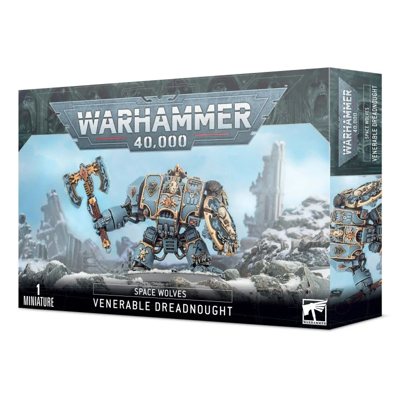 [200B พร้อมส่ง]Warhammer 40K: SPACE WOLVES: VENERABLE DREADNOUGHT โมเดลเกมสนามจำลอง