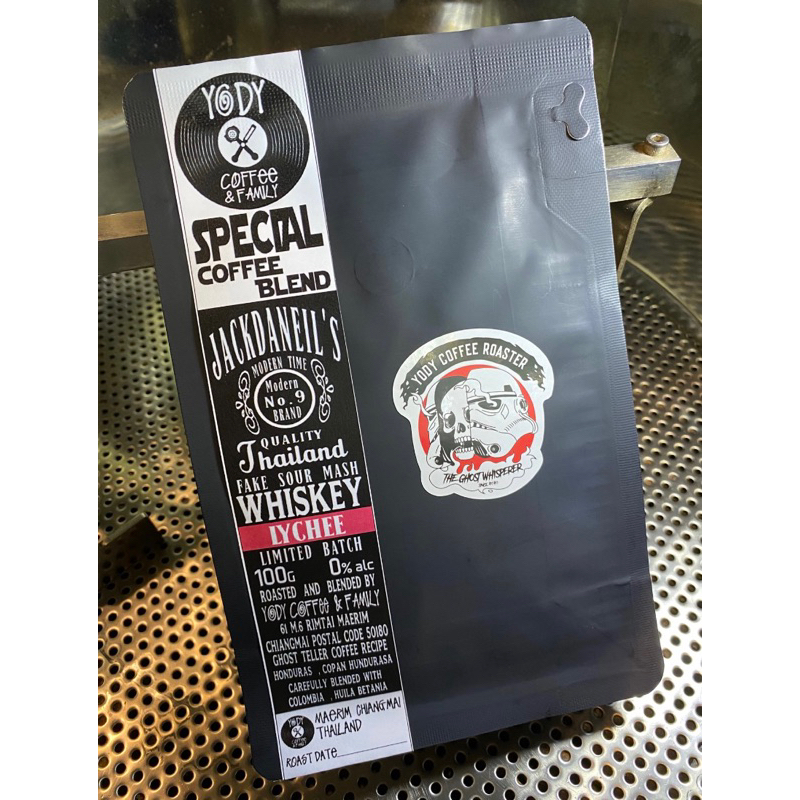 🥃Jack D “Lychee” Coffee Blend (whiskey process) Yody Coffee กาแฟ เมล็ดกาแฟวิสกี้โปรเซสโยดี้คอฟฟี่ เบ