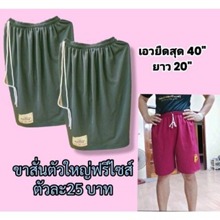 ยกโหลราคาส่ง.23บาท.กางเกงขาสั้นผู้ใหญ่