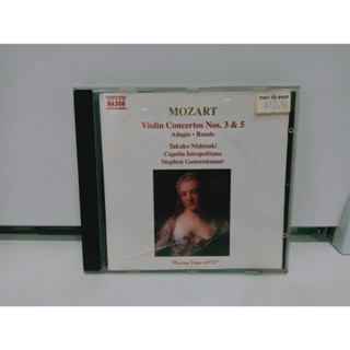 1 CD MUSIC ซีดีเพลงสากลMOZART: Violin Concertos Nos. 3 &amp; 5   (B6G54)