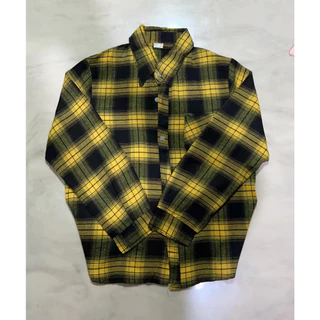 สินค้ามือหนึ่ง สินค้าถ่ายจากภาพจริง เสื้อลายสก๊อต เสื้อเซิ้ตแขนยาว พร้อมส่ง