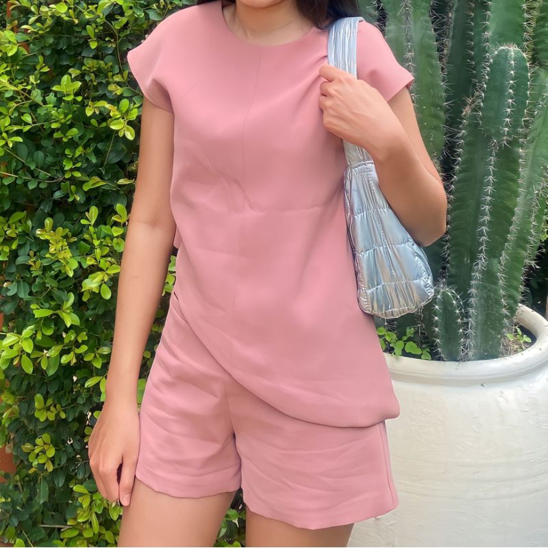 ++มือ2++ชุดเซ็ตเสื้อแต่งเฉียง ป้าย Eszada ไซต์S