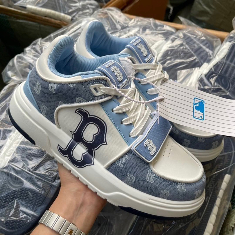 🔥มาใหม่🔥 รองเท้าผ้าใบ MLB รุ่นฮิต Unisex ใส่ได้ทั้งผู้หญิงและผู้ชาย 📌พร้อมกล่อง