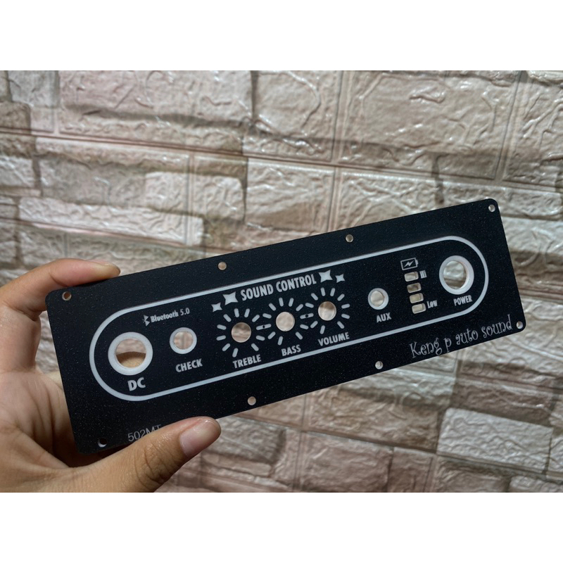 เพลท 502MT ช่องเพจ 17 × 3.5