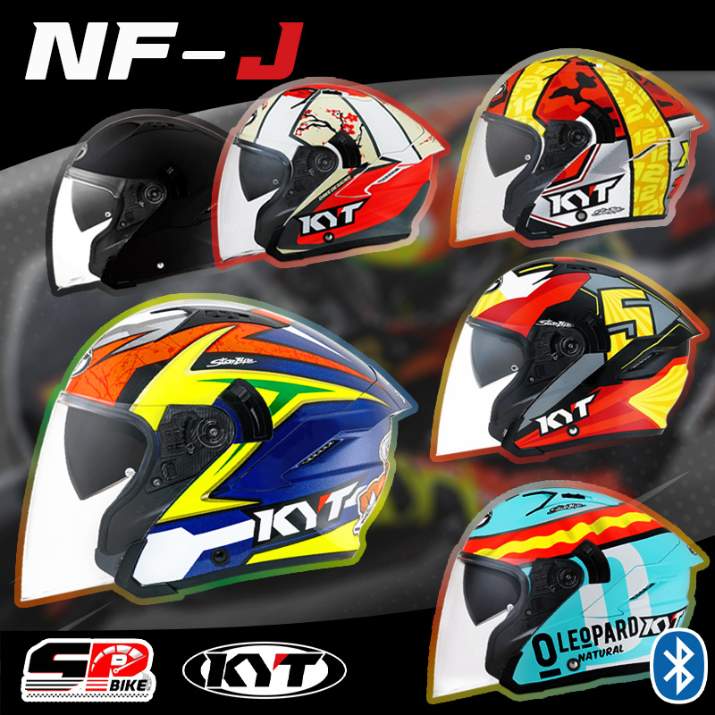 หมวกกันน๊อคครึ่งใบ KYT NF-J 320SP ส่งไว!!!