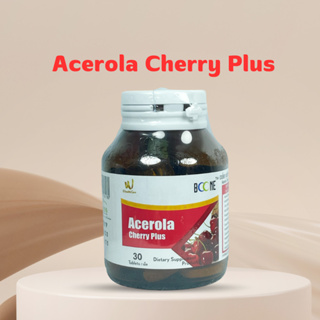 Boone Acerola Cherry Plus 1000 mg อะเซโรลา เซอร์รี่ พลัส วิตามินซี ต้านอนุมูลอิสระ ขนาด 30 เม็ด