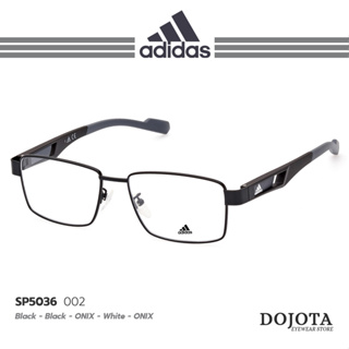 กรอบแว่นตา Adidas รุ่น SP5036-002 แบรนด์ลิขสิทธิ์แท้ ดีไซน์สปอร์ต วัสดุคุณภาพดี ทนทาน