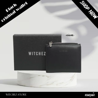 สีใหม่WITCHEZ Original Walletกระเป๋าสตางค์ใบสั้นหนังเรียบ (ฟรีถุงผ้า)