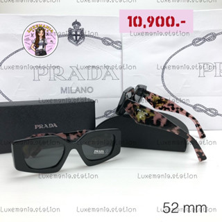 👜: New!! Prada Sunglasses OPR 15YSF 52 mm.‼️ก่อนกดสั่งรบกวนทักมาเช็คสต๊อคก่อนนะคะ‼️