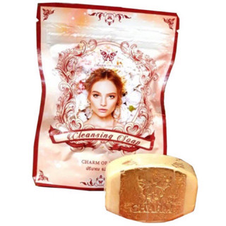 สบู่ชาร์ม CHARM OF LOVE Cleansing soap สบู่ล้างเครื่องสำอาง สบู่ Cleansing soap