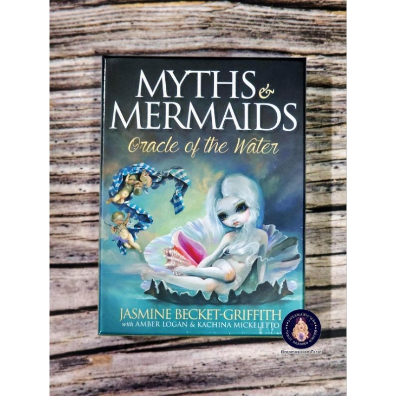 Myths & Mermaids Oracle of the Water ไพ่ออราเคิลแท้ลดราคา ไพ่ยิปซี ไพ่ทาโร่ต์ ไพ่ออราเคิล Tarot Oracle