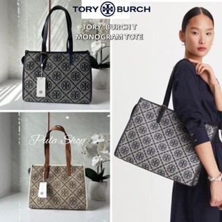 ใบใหญ่ TORY BURCH T MONOGRAM TOTE