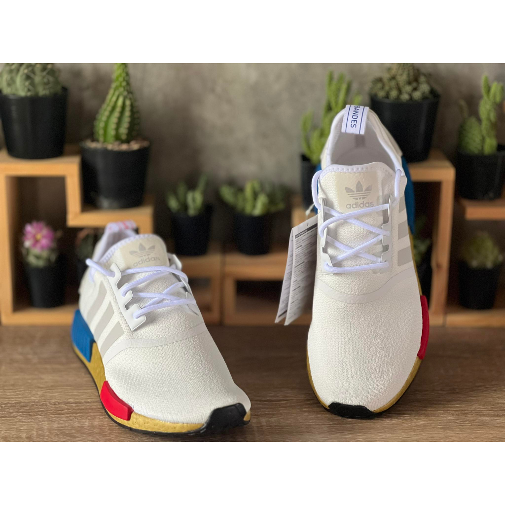 Adidas NMD R1 OG White Gold (ไซส์ 44/28CM) (FV3642)
