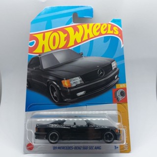 รถเหล็ก Hotwheels 89 MERCEDES BENZ 560 SEC AMG (ib44)