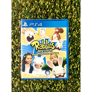 แผ่นเกม ps4 มือสอง / Rabbids Invasion The Interactive TV Show / zone 3