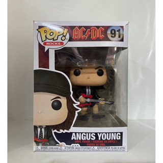 Funko Pop Angus Young AC/DC 91 Damage Box