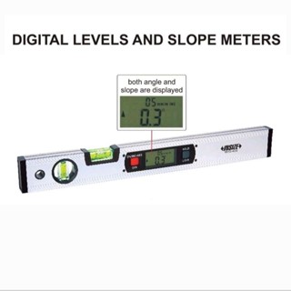 ระดับน้ำดิจิตอล Digital Level And Slope Meter INSIZE 4910-400 อินไซส์