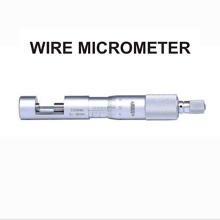 ไมโครมิเตอร์ วัดเส้นลวด Wire Micrometer 0-10mm INSIZE 3285-10 อินไซส์ ไมโครมิเตอร์วัดลวด