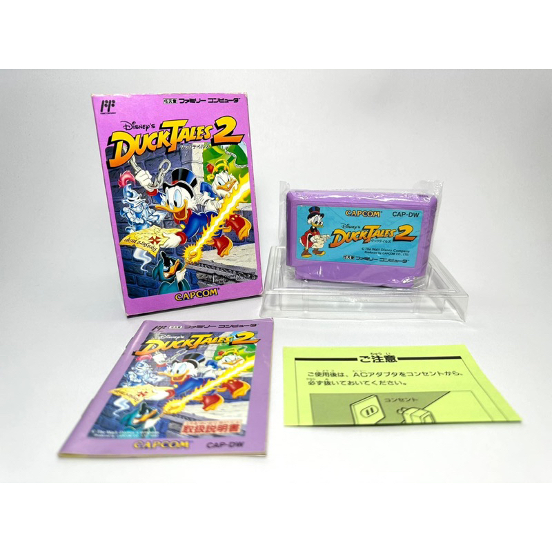 (1) ตลับแท้ Famicom (japan)(fc)  Disney's DuckTales 2
